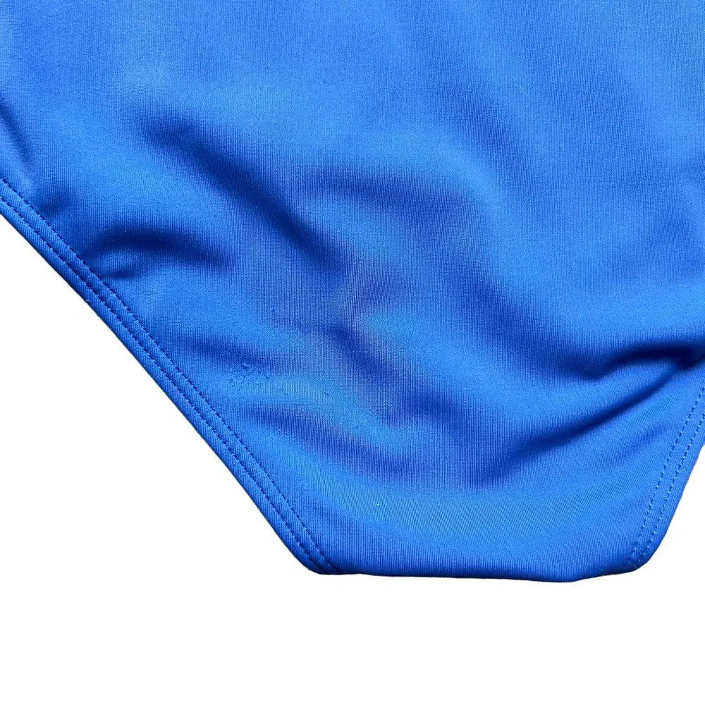 Kortni Jeane royal blue peplum style swimsuit bottoms size 4/5